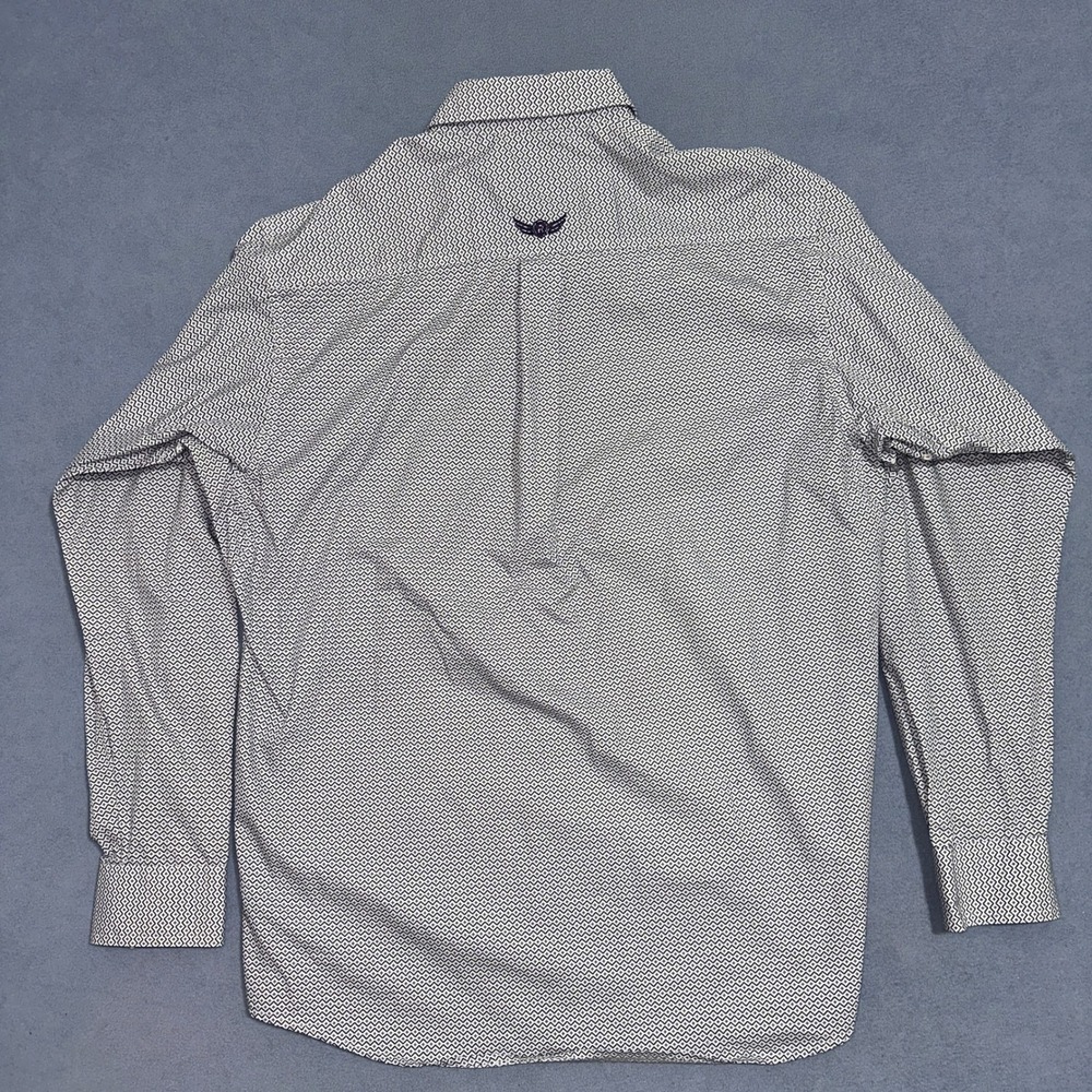 Ariat Relentless Geometric Print Button Down Shir… - image 3